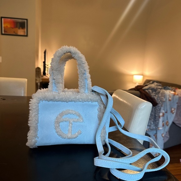 Mini Ugg Telfar bag in Blue - Picture 2 of 7